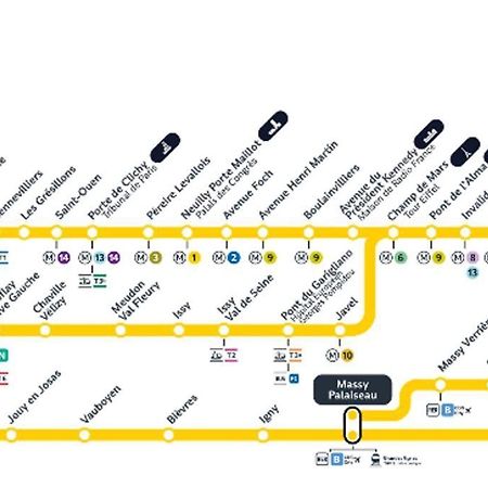 Appartement Aux Portes De Paris Ιβρύ-συρ-Σεν Εξωτερικό φωτογραφία